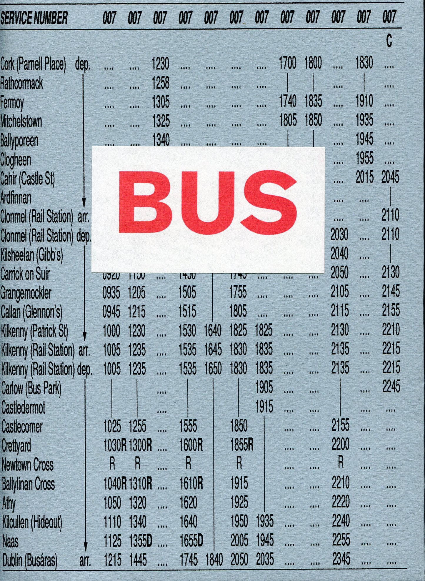 BUS by Erica Van Horn