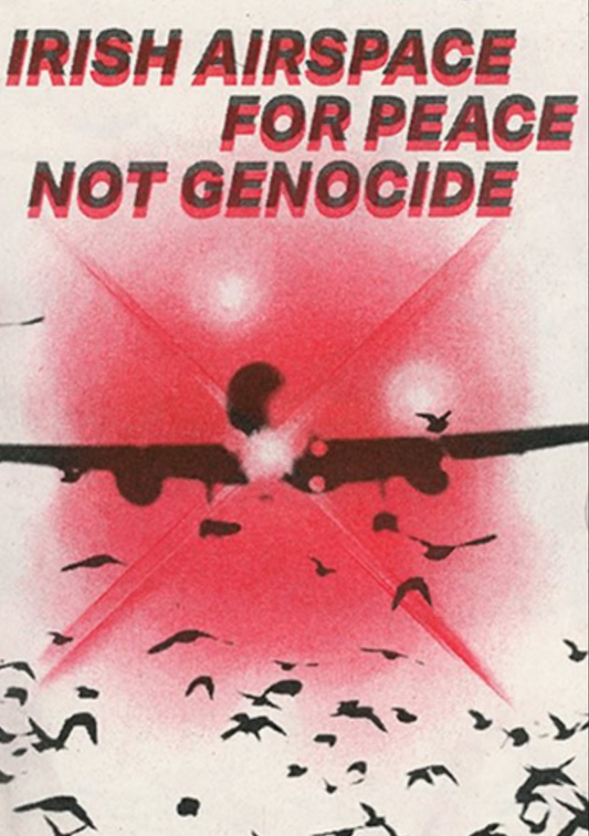 IRISH AIRSPACE FOR PEACE NOT GENOCIDE by Aoife O'Toole