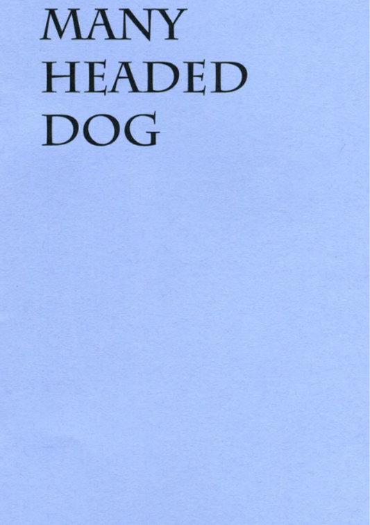 MANY HEADED DOG by Isadora Epstein