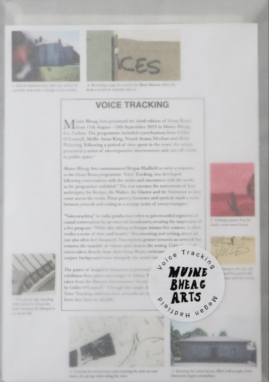 VOICE TRACKING by Megan Hadfield