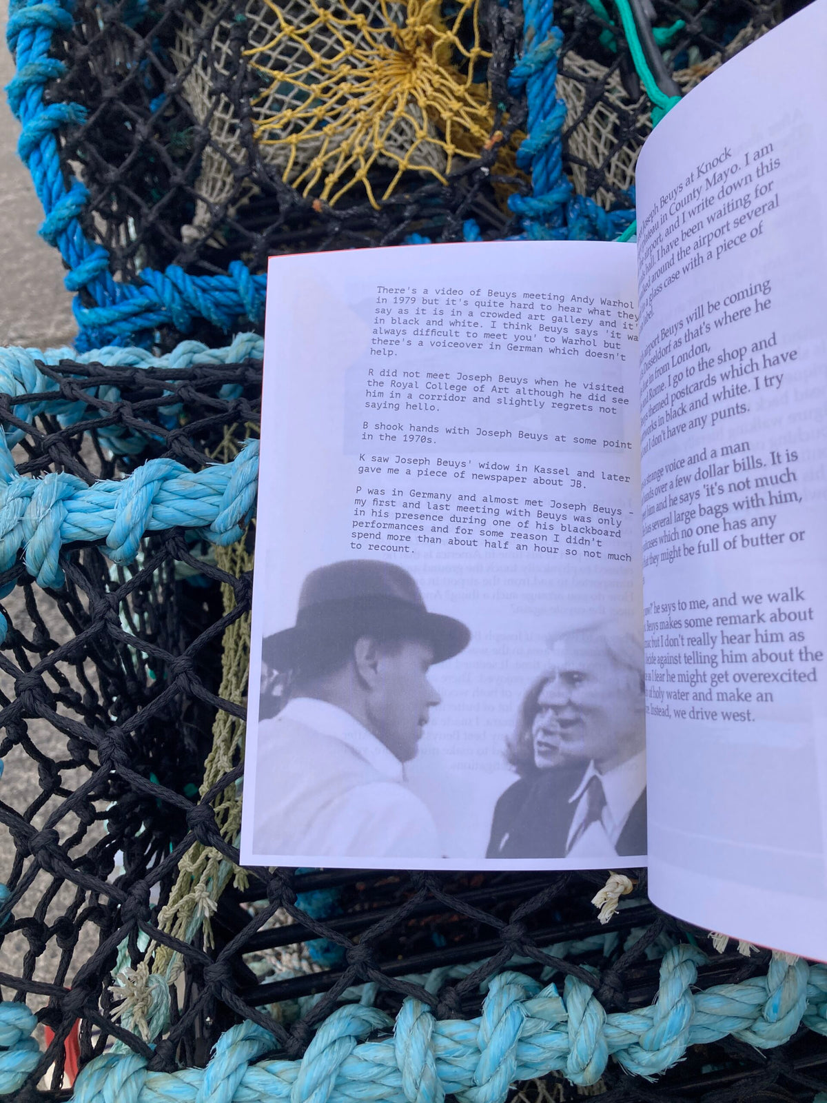 THE END OF JOSEPH BEUYS IN CONNEMARA? SENTENCES, PARAGRAPHS, VAGUE MEMORIES, MISUNDERSTANDINGS, FADED DREAMS by James Mansfield
