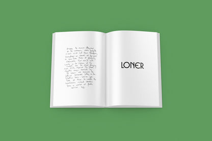 LONER by Richard Proffitt