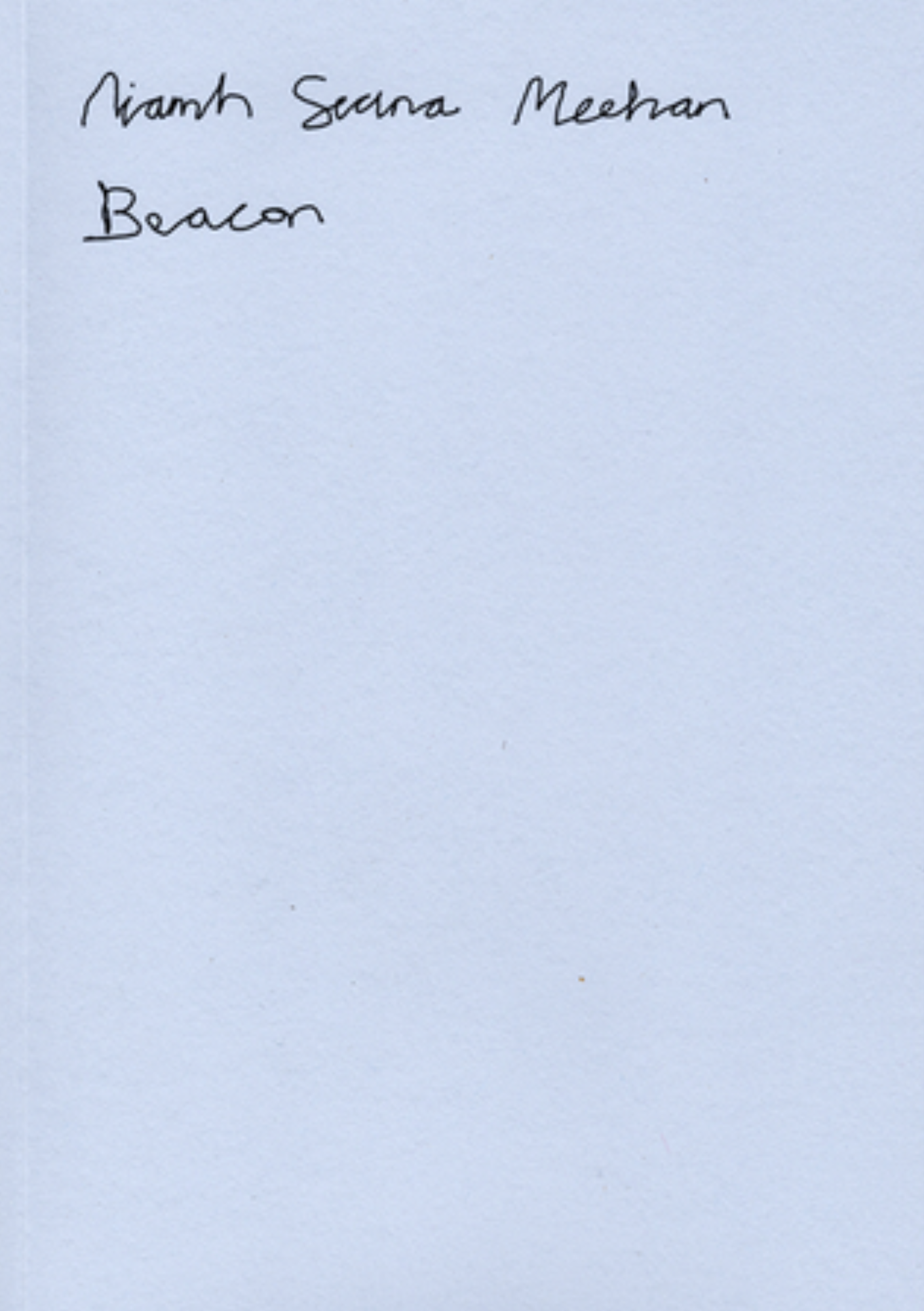 BEACON by Niamh Seana Meehan