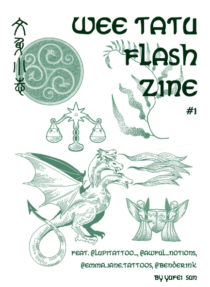 WEE TATÚ FLASH ZINE by Yufei Sun
