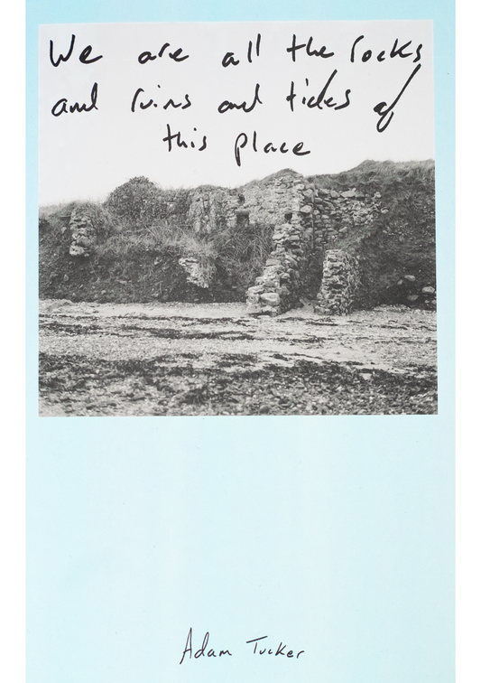WE ARE ALL THE ROCKS AND RUINS AND TIDES OF THIS PLACE by Adam Tucker