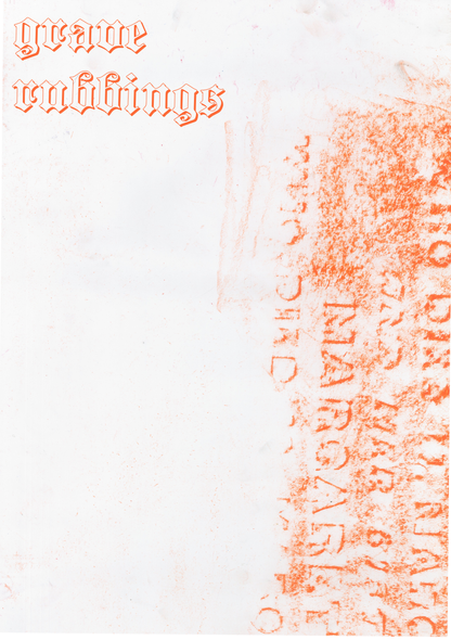 GRAVE RUBBINGS by Rita Hynes and Mark Louth